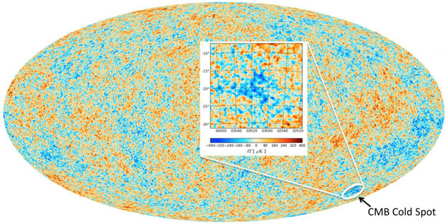 Paralleluniversen Studie Deutet Auf Exotische Natur Des Kalten Flecks In Der Kosmischen Hintergrundstrahlung