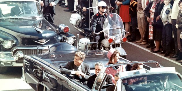 Archivaufnahme: US-Präsident John F. Kennedy kurz vor dem Attentat in Dallas am 22. November 1963. Copyright: Gemeinfrei