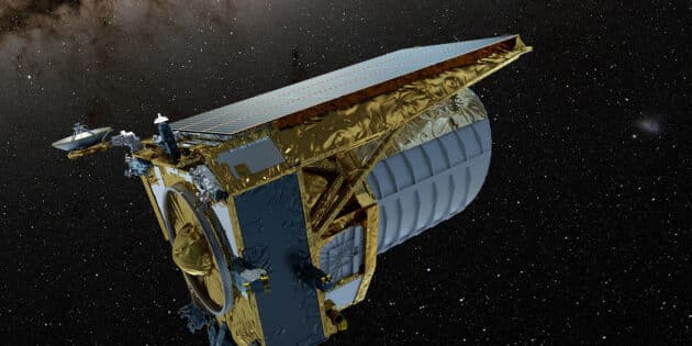 Weltraumteleskop Euclid Auf Dem Weg Ins Dunkle Universum